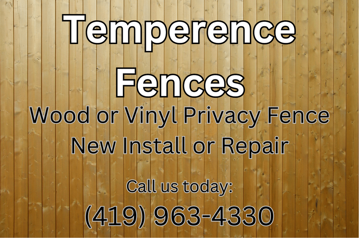 Fence Contractors in Temperance Michigan